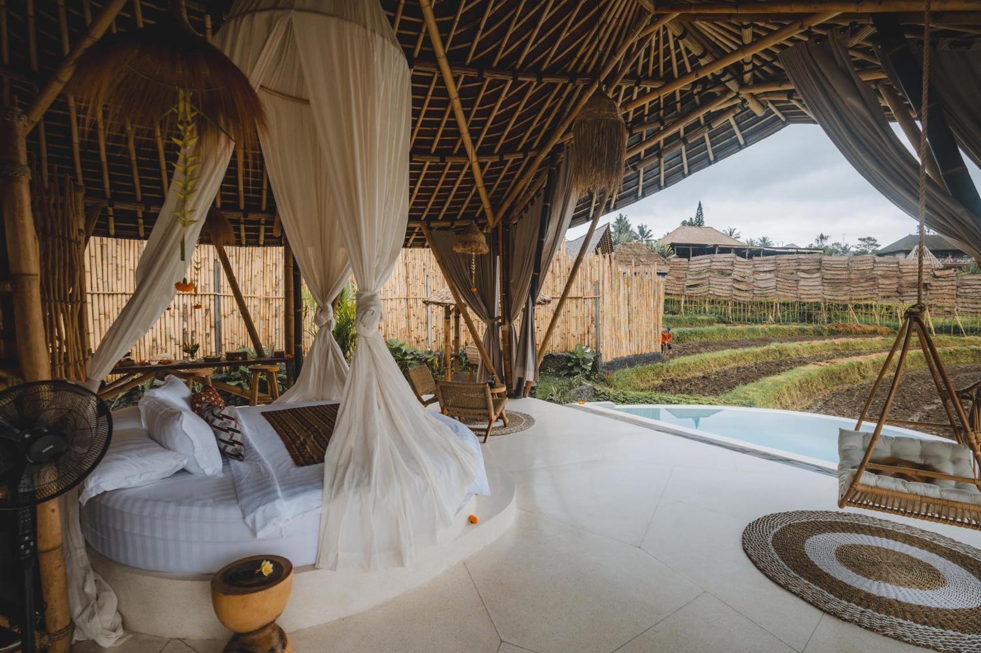 Nivriti Bali Villa Sidemen  Ngoại thất bức ảnh